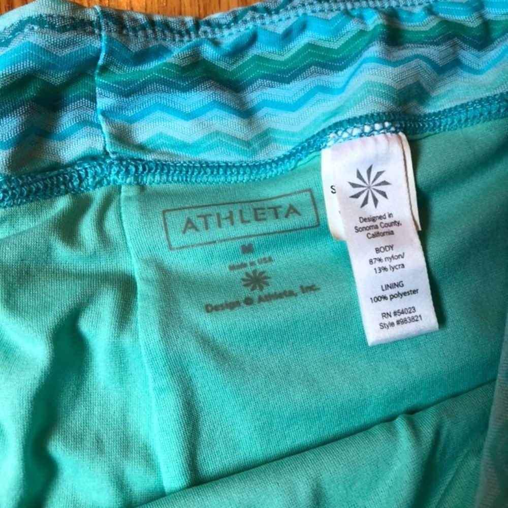 Athleta ripple swim skort size medium - Picture 5 of 7